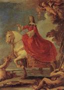 Equestrian Portrait of Mariana of Neuburg
